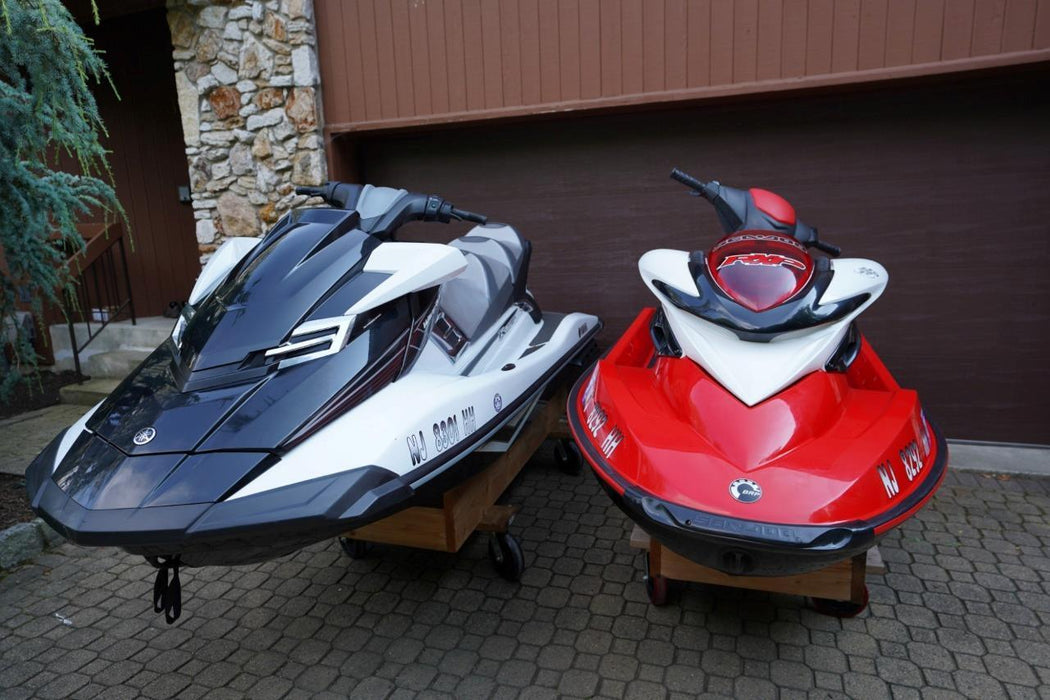 2017 Yamaha FX Cruiser HO, 2007 Sea-Doo RXP 215 Wave Runners Trailer MINT MINT M