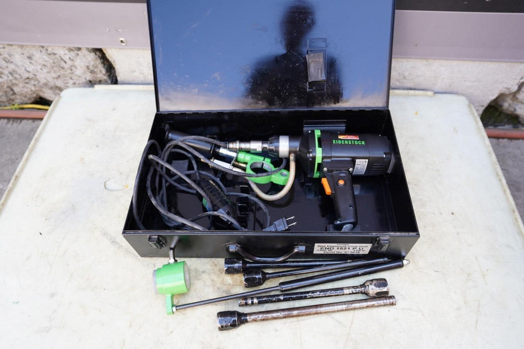 Cs Unitec Eibenstock Hand Held Core Drill with Bits  Works Great