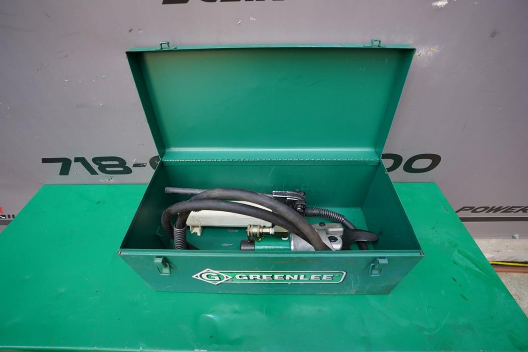 Greenlee 750 Hydraulic Cable Wire Cutter with Pump Works Great