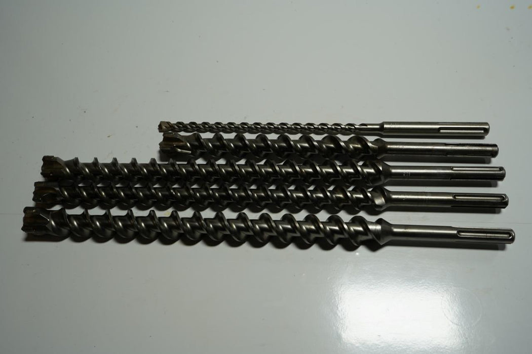 SDS Max Concrete Rotary Hammer Drill Bits  1/2  1 1/4  1 3/8  1 3/8  1 1/2 Great