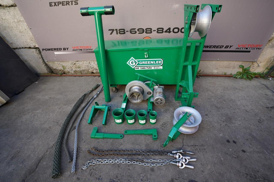 Greenlee 4000 lbs Wire Cable Tugger Puller. Works Fine bg6