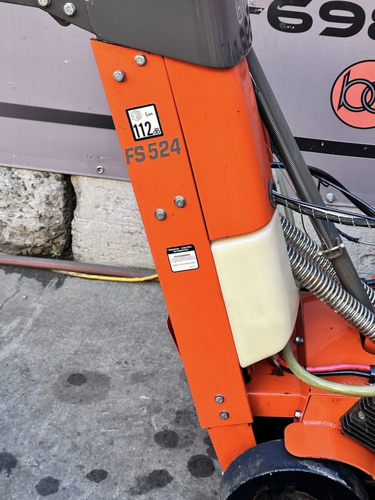 Husqvarna FS524 Walk Behind Concrete Saw Honda Motor Mint Condition #BG