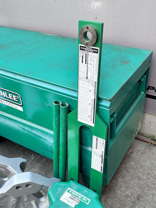 Greenlee 881CT Cam Track 2 1/2 to 4 EMT IMC Rigid Bender Bending Table 980 Pump BG17