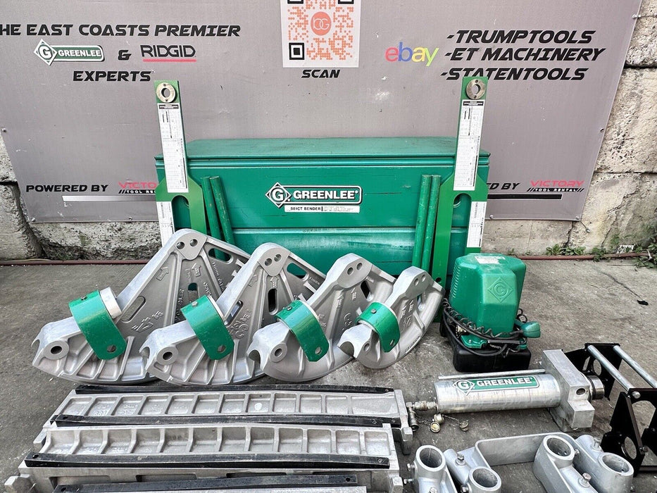 Greenlee 881CT Cam Track 2 1/2 to 4 EMT IMC Rigid Bender Bending Table 980 Pump BG17
