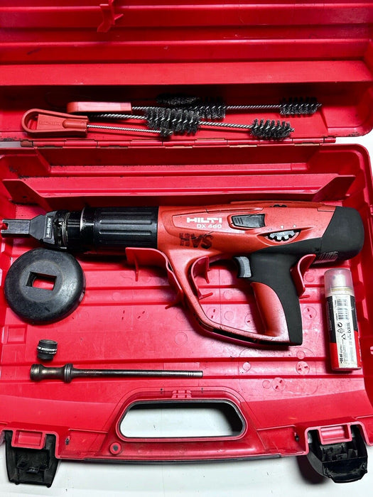 Hilti DX460 Powder-Actuated Fastening Nail Gun   DX460-F8CW Nose Tool