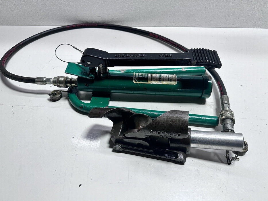 Greenlee 800 Cable Bender with 1725 Foot Pump