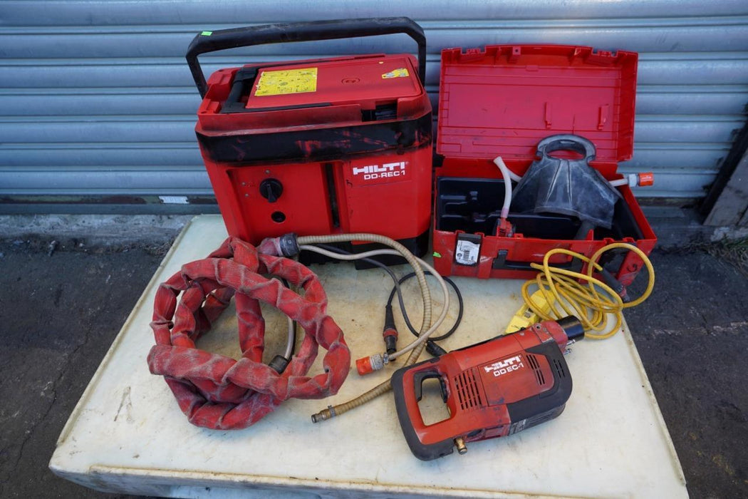 Hilti DD EC1 Core Drill with DD-REC1 Vacuum System Works Fine #1