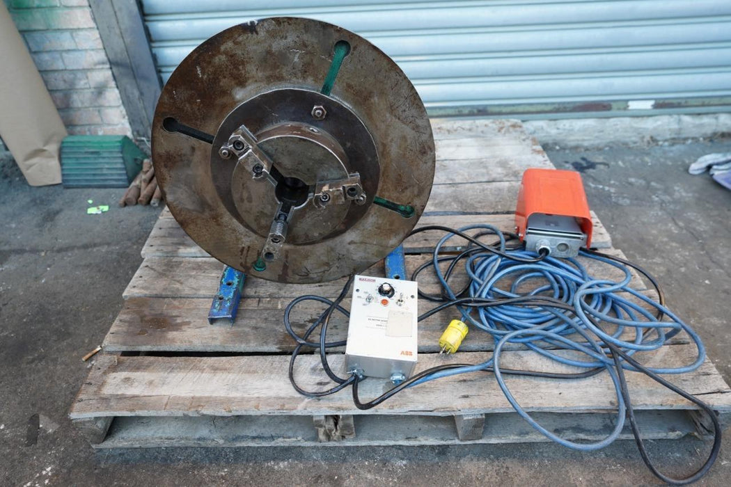 Ransome Welding Positioner B-3-B 300lbs 120 volts Works Fine