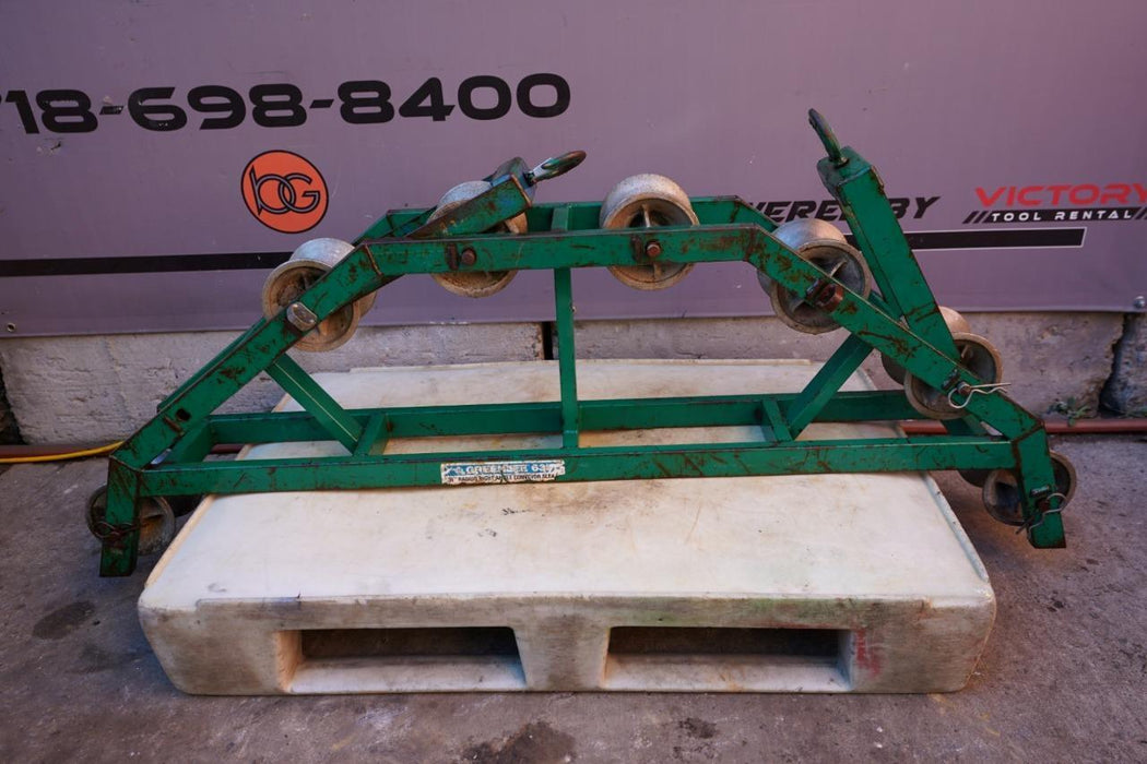 Greenlee 36 inch Radius Right Angle Sheave Model 638 for Tugger Puller. Nice