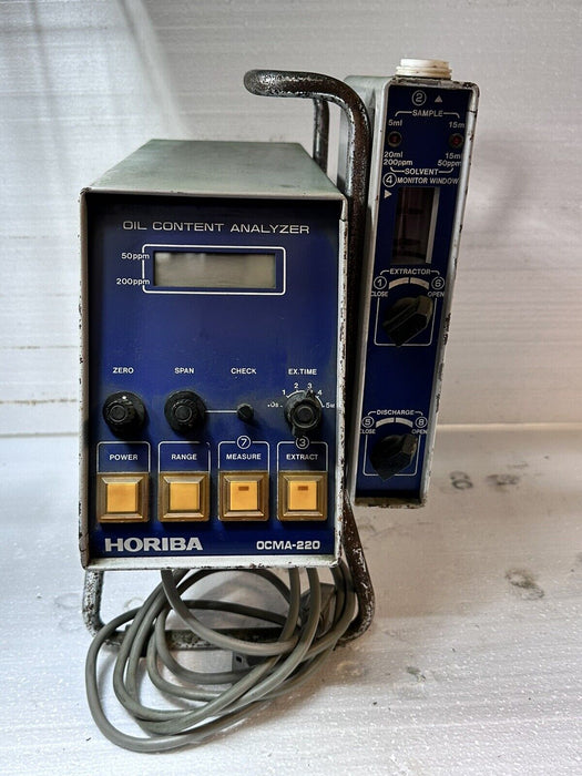 HORIBA OIL CONTENT ANALYZER OCMA-220