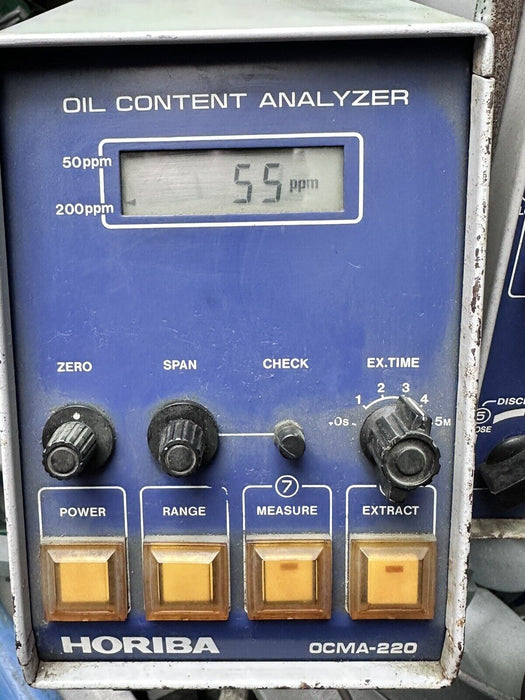 HORIBA OIL CONTENT ANALYZER OCMA-220