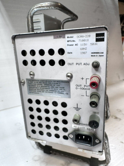 HORIBA OIL CONTENT ANALYZER OCMA-220