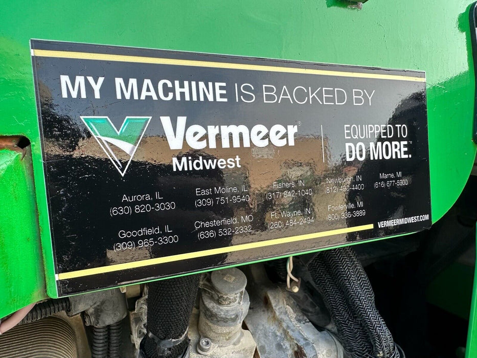 2018 Vermeer RTX450 Ride On Trencher 560 Hours 49HP Diesel 4x4 MINT