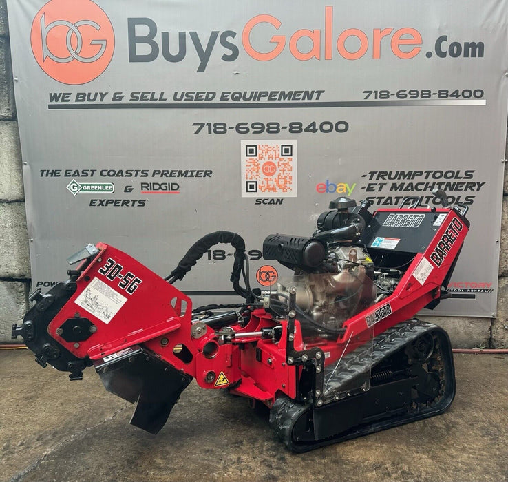 2018 Barreto 30SG Tracked Stump Grinder - Briggs Vanguard 31HP ! Video ! et3