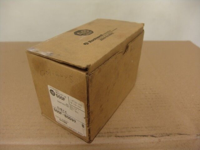 **NEW** Allen Bradley 500F-BOD92 AC Contactor SER B