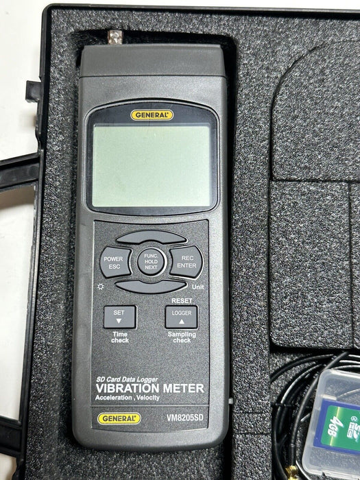 General Tools #VM8205SD Vibration Meter