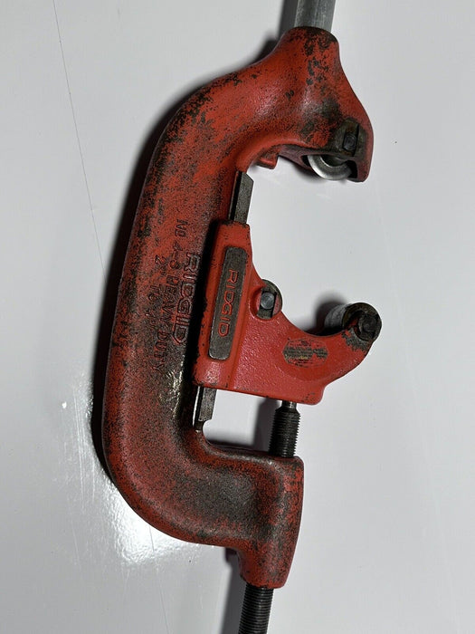 RIDGID NO 4-S Iron Pipe Cutter  2" to 4" Capacity Heavy Duty USA  #10