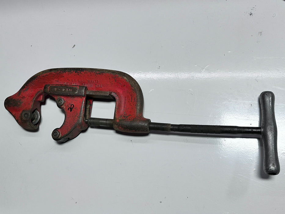 RIDGID NO 4-S Iron Pipe Cutter  2" to 4" Capacity Heavy Duty USA  #20